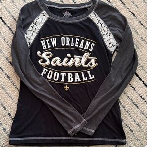 New Orleans saints long sleeve shirt